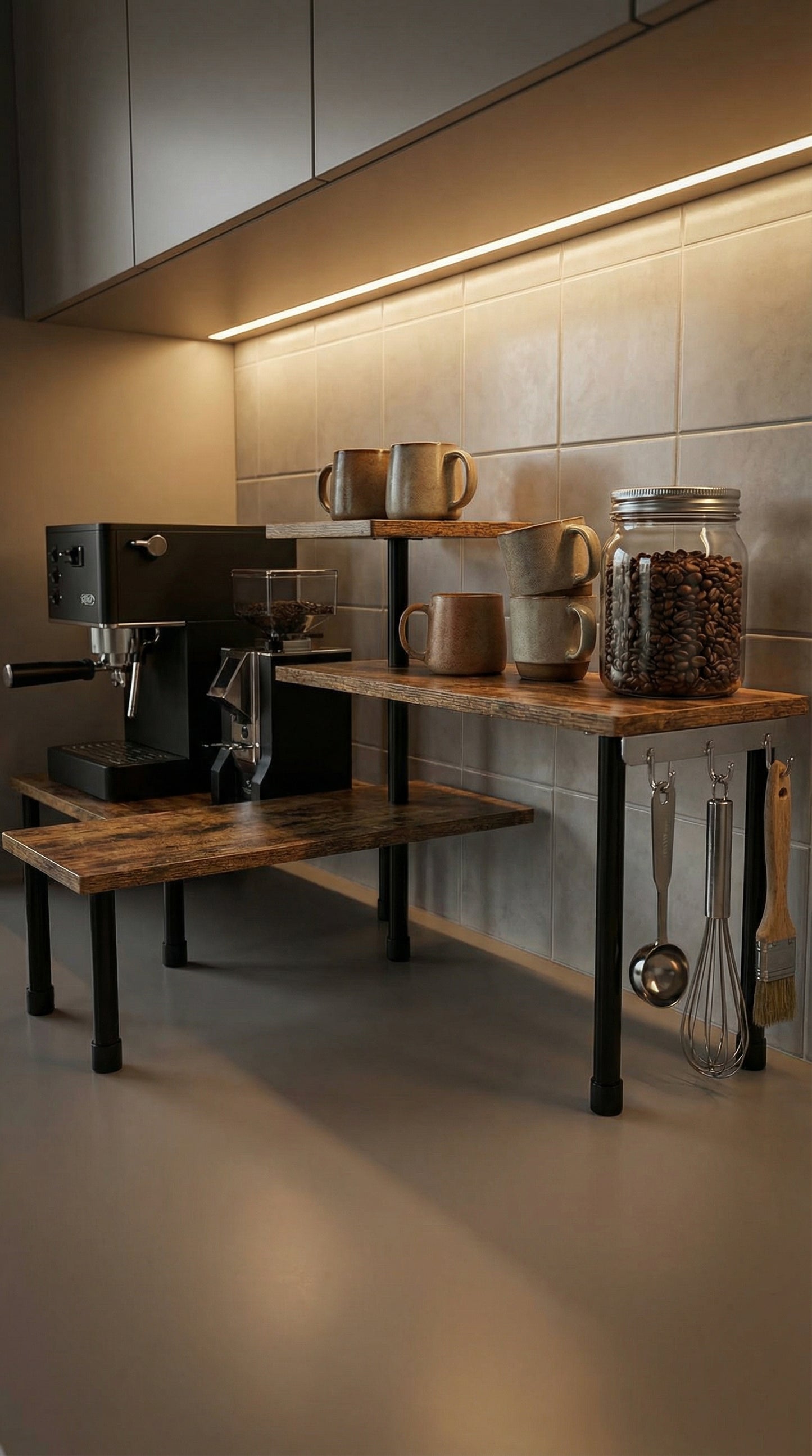 JayRex 3-Tier Corner Shelf Organizer – Kitchen & Bathroom Countertop Storage Rack